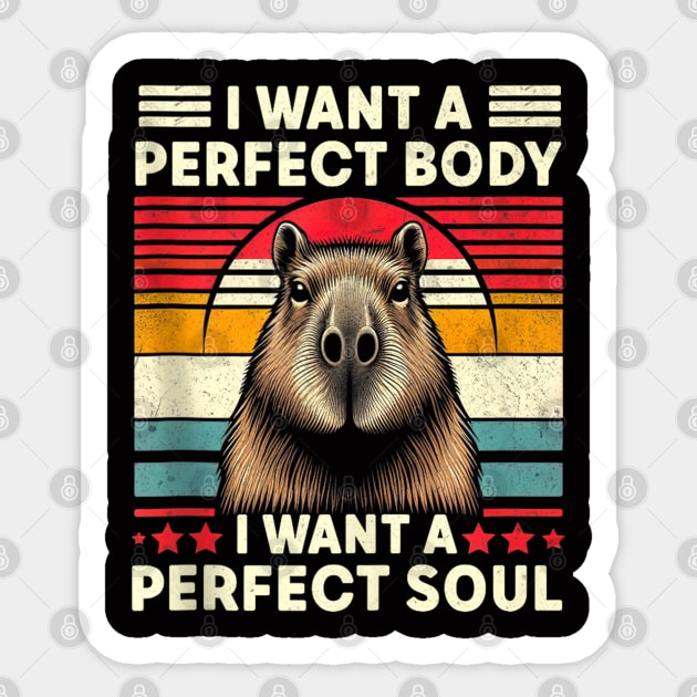 i want a perfect body i want a perfect Sticker by Palette Harbor